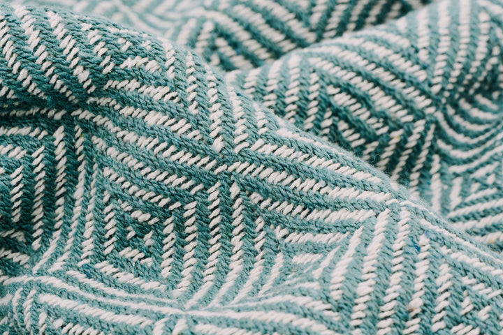 Decke aus 100% Baumwolle | Boho-Style | Sofadecke | Überwurf