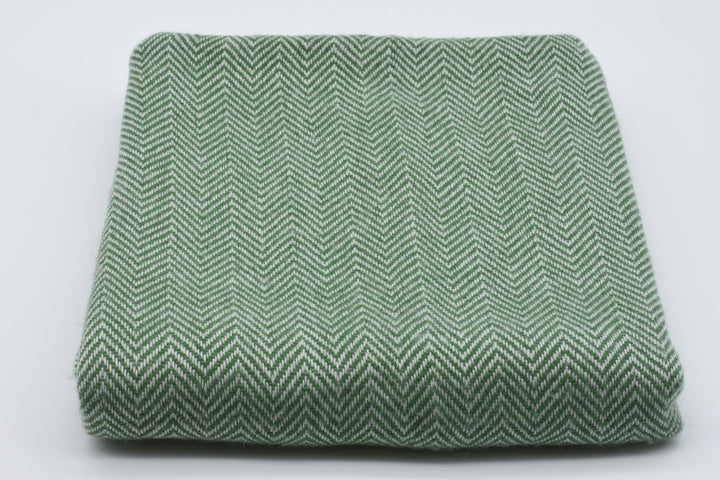 Luxus Kaschmir Schal Mauritius I 70x210 cm | Grün