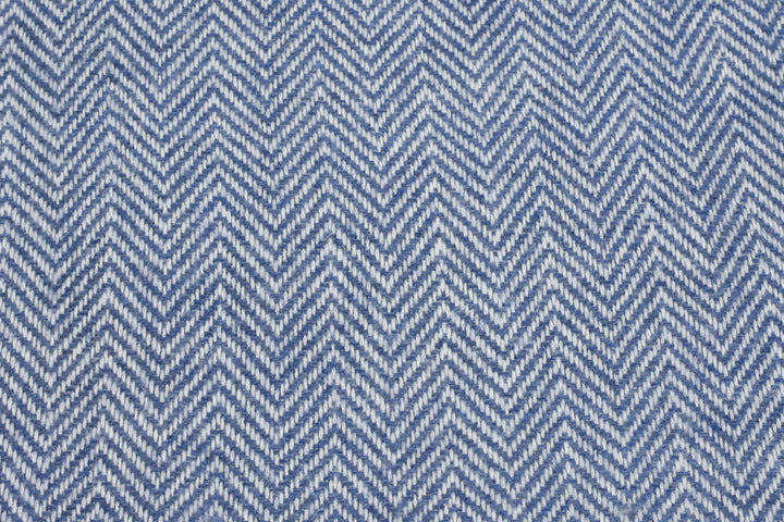 Luxus Kaschmir Schal TONGA I 70x210 cm | Blau | Kaschmirschal | 100 Kaschmirwolle | weich, kuschlig, flauschig & leicht