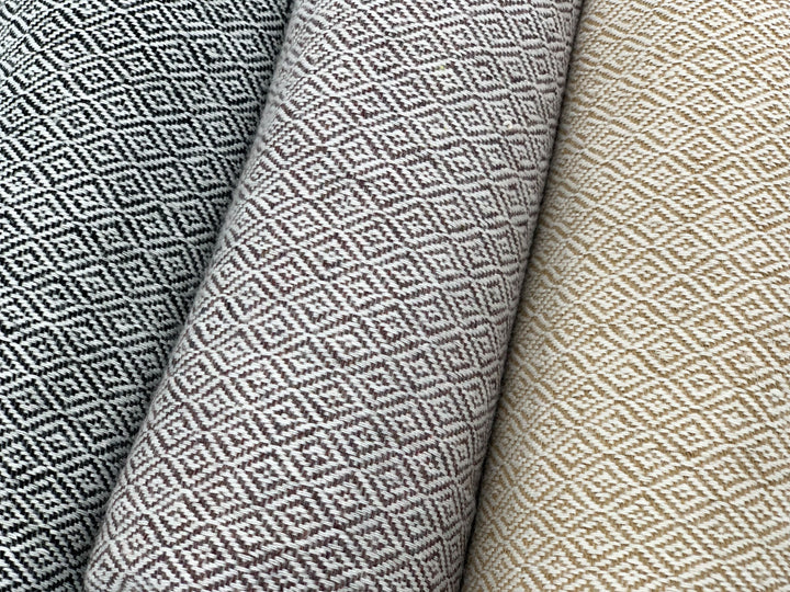 Kaschmirdecke | Luxus Decke DIAMANT ROSE aus 100% Kaschmir | 140x250 cm | Rosébeige Groß kuschelig weich leicht