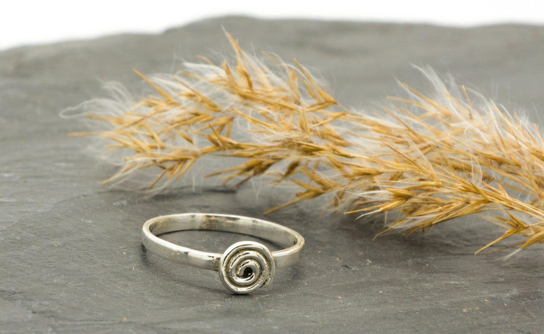 Ring Spirale 925er Sterling Silber 