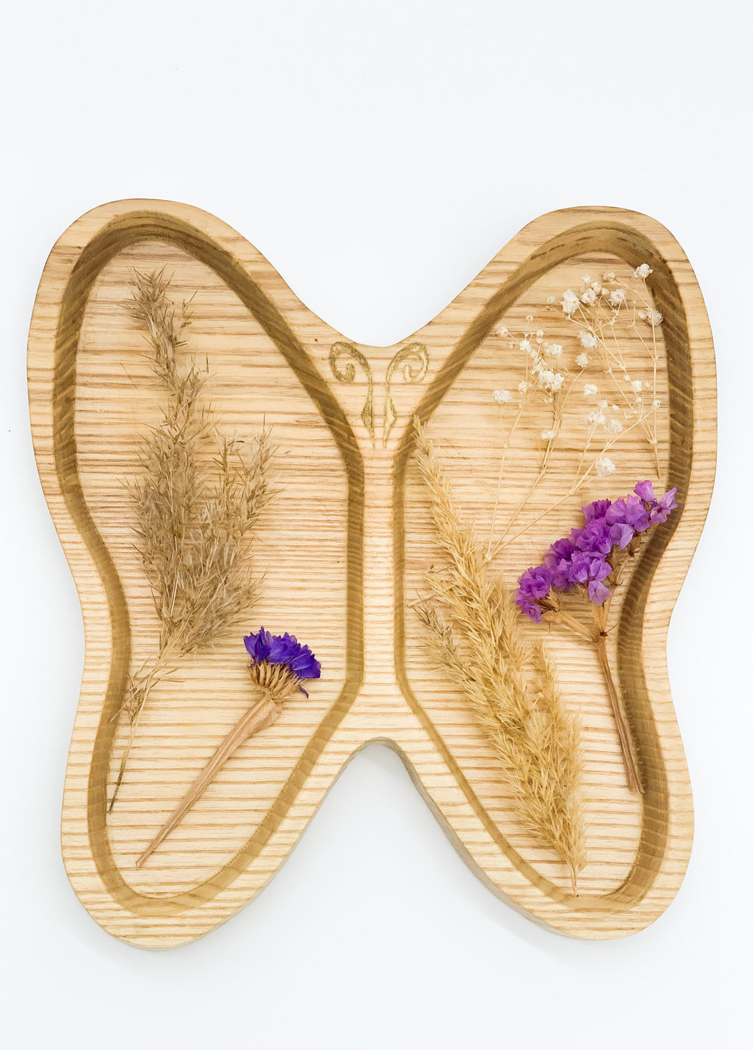 Kinderteller Schmetterling aus Holz