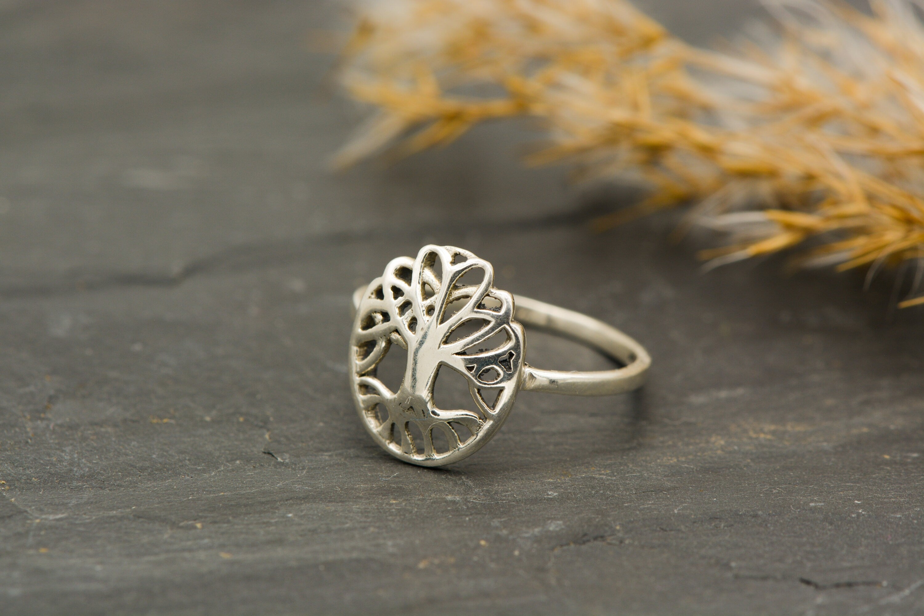 Buy Tree Ring, Tree of Life Ring, Sacred Geometry Ring, Indian Tribal Ring,  Gold Brass Ring, Statement Ring, Mothers Day Gift,boho Handmade Ring Online  in India - Etsy