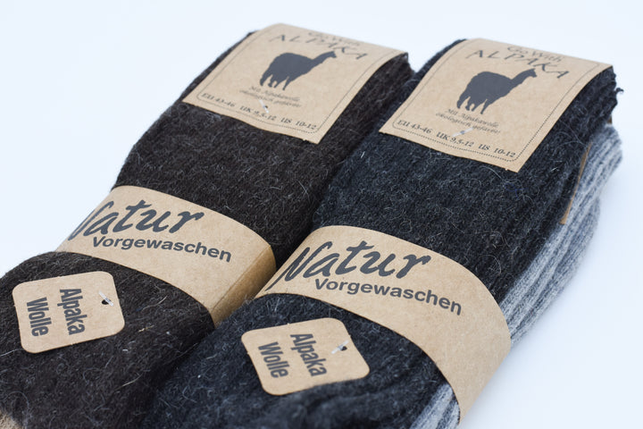 Alpaka Socken, Sehr warm, unisex, outdoor Indoor